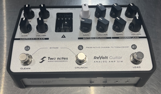 Two Notes ReVolt Guitar Amp Simulator