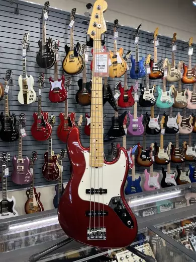 Fender American Jazz bass MN Candy Cola