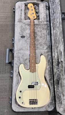 Fender American Pro P-BASS Left Handed Olympic White