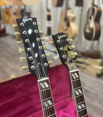 Gibson Custom Shop-EDS-1275 Double Neck Cherry 5