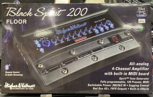 Hughes & Kettner Black Spirit 200 Floor Amp | Long & McQuade