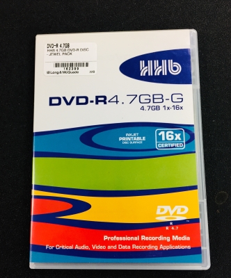hhb 4.7 gb dvd-r