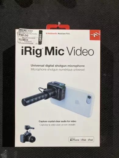 IK Multimedia - IRIG MIC VIDEO