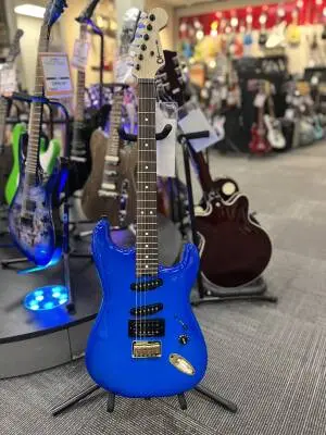 CHARVEL JEL PM SD1 HSS RW BLUE BURST
