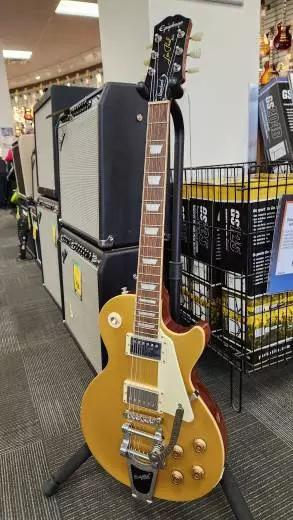 EPI LP STANDARD 50S METALLIC GOLD w/ Bigsby