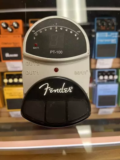 FENDER PT-100 CHROMATIC PEDAL TUNER