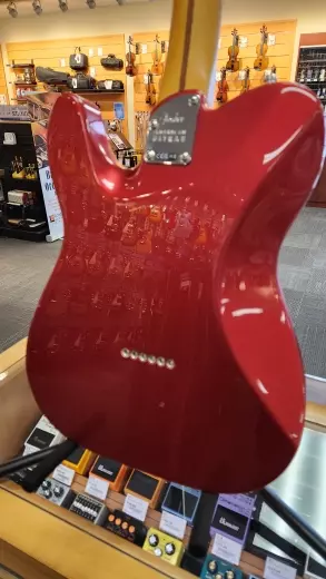 FENDER ULTRA II TELE MN SINISTER RED 2