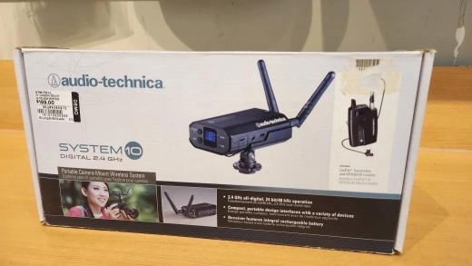 Audio-Technica - CAMERA MOUNT WIRELESS SYSTEM W/LAV