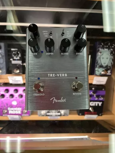 FENDER TRE-VERB TREMOLO/REVERB