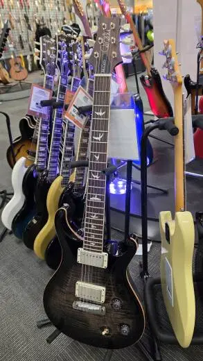 PRS MCCARTY CHARCOAL BURST W/CS