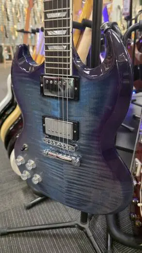 GIBSON SG MODERN BLUEBERRY FADE 2
