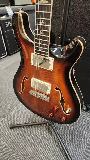 Store Special Product - PRS SE HBII PIEZO ORANGE TIGER BURST