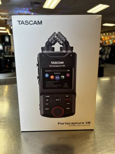 Tascam Portacapture X6 32-bit Float Portable Audio Recorder