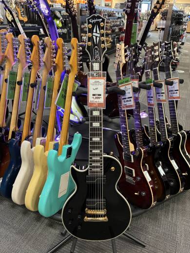 Epiphone Matt Heafy Origins 7-String Les Paul Custom, Left-Handed