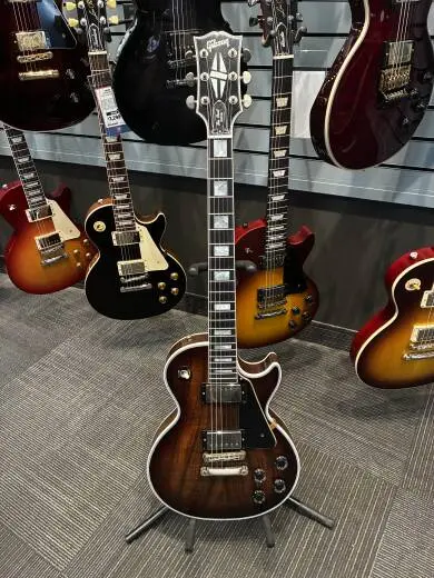 GIBSON LP CUSTOM KOA ICED TEA LIGHT AGED