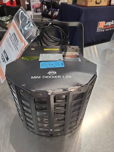 American DJ Mini Dekker LZR LED Moonflower + Red/Green Laser 2-FX