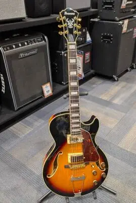 IBANEZ AG STD BROWN SUNBURST