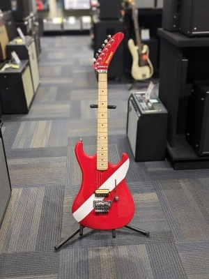 KRAMER '84 ALDER RI-RADIANT RED w/ DIVER DOWN STRIPE