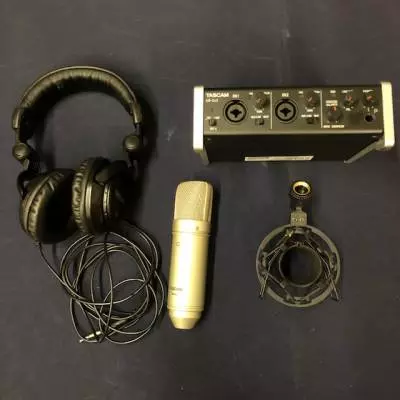 Tascam Trackpack - 2 x 2 Interface, TM-80 Mic & Headphones