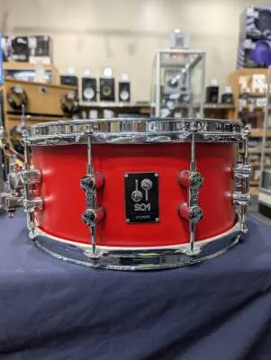 SONOR SQ1 14X6.5 HOT ROD RED