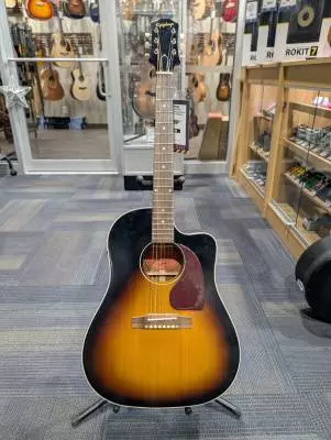 EPI INSPIRED BY J-45 EC CUTAWAY-VIN BRS