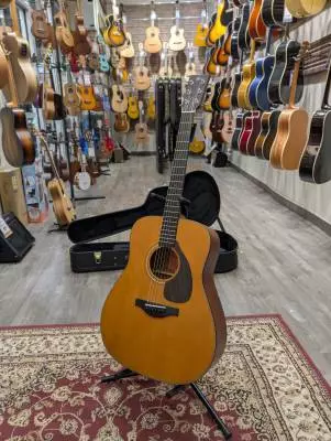 YAMAHA 60'S FG-5 ALL SOLID SPRC/MAH W/HARD