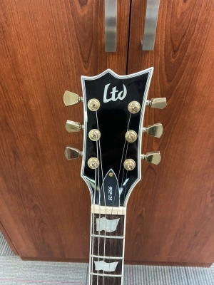 ESP Guitars - LTD Single Cut Set-Neck Guitar - Black 2