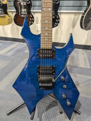 BC RICH WARLOCK SETNECK FRT TR.COBALT BL 2
