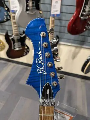 BC RICH WARLOCK SETNECK FRT TR.COBALT BL 2
