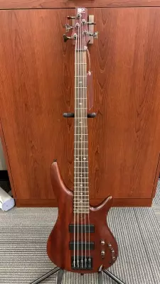 Store Special Product - Ibanez - SR505E SR 5-String Electric Bass - Brown Mahogany