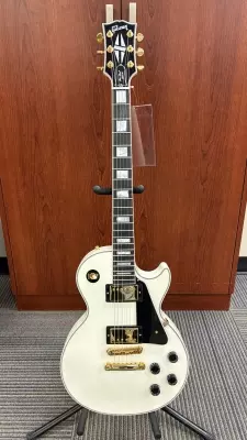 Gibson Custom Shop - Les Paul Custom Ebony Fingerboard - Alpine White
