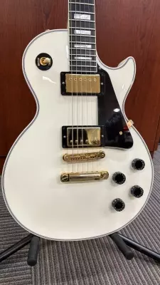 Gibson Custom Shop - Les Paul Custom Ebony Fingerboard - Alpine White 5