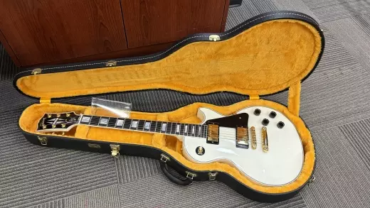 Gibson Custom Shop - Les Paul Custom Ebony Fingerboard - Alpine White 8