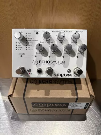 Store Special Product - Empress Effects - Echosystem Dual Engine Delay Pedal