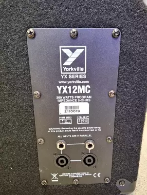 Yorkville YX12MC Unpowered Floor Monitor 3
