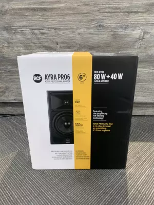 RCF Ayra Pro 6 Active Studio Monitor 2