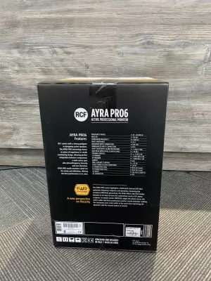 RCF Ayra Pro 6 Active Studio Monitor 2