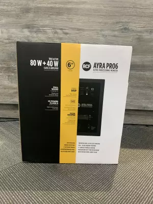 RCF Ayra Pro 6 Active Studio Monitor 2