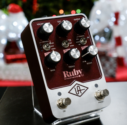【Universal Audio / UAFX】 Ruby Review: Universal Audio UAFX Ruby '63 Amp Emulator – the