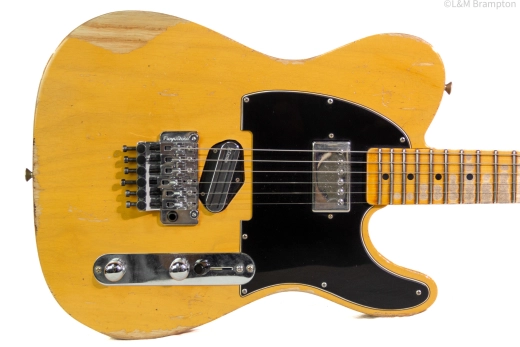 Fender Custom Shop Telecaster Heavy Relic - Floyd Rose - Butterscotch Blonde 2
