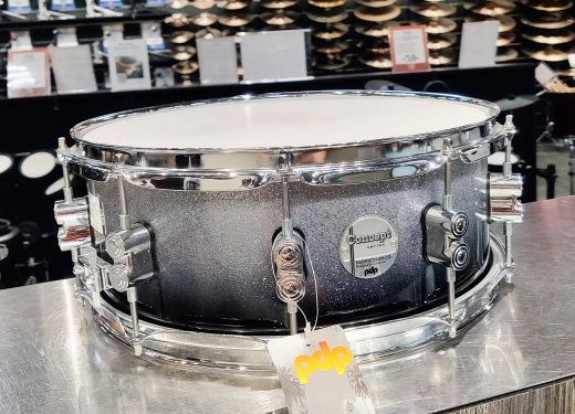 Pacific Drums - Concept Maple Snare 5.5x14'' - Silver to Black 2