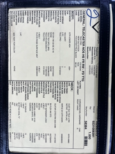 Fender Custom Shop NOS Telecaster Floyd Rose - TAO Turquois 2