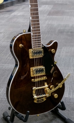 Store Special Product - Gretsch Guitars - FSR G5227TG Electromatic Jet BT Single-Cut with Bigsby and Gold Hardware - Imperial Stain