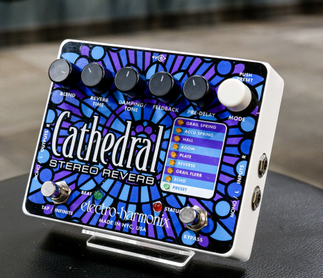 electro harmonix cathedral リバーブ（Electro-Harmonix Cathedral 