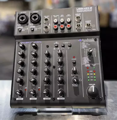 ART Pro Audio - 6 Channel USB Recording Mixer w/Fx