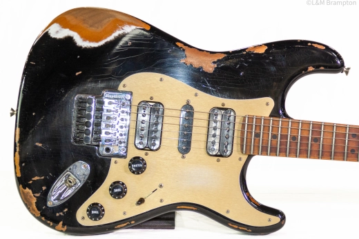 Fender Custom Shop Empire '67 Relic Stratocaster w/Floyd Rose - Black 2