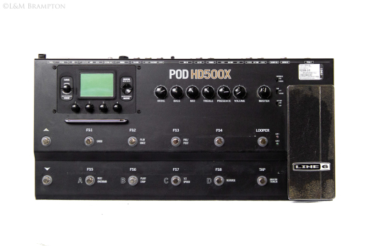 Line 6 - POD-HD500X Multif FX Pedalboard