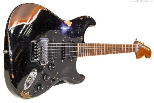 Fender Custom Shop Empire '67 Relic Strat - Floyd Rose - Heavy Relic Black 3