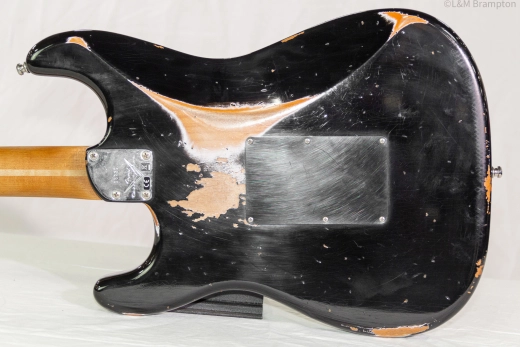 Fender Custom Shop Empire '67 Relic Strat - Floyd Rose - Heavy Relic Black 5