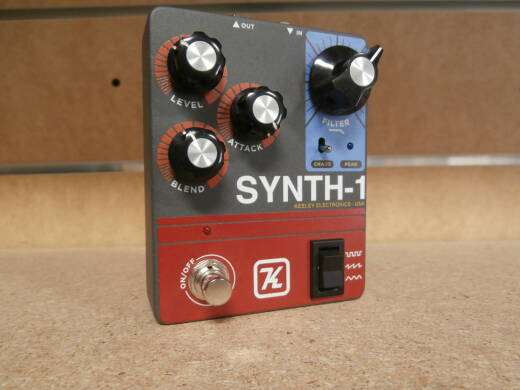 Keeley Synth-1 Reverse Attack Fuzz Wave Generator Pedal